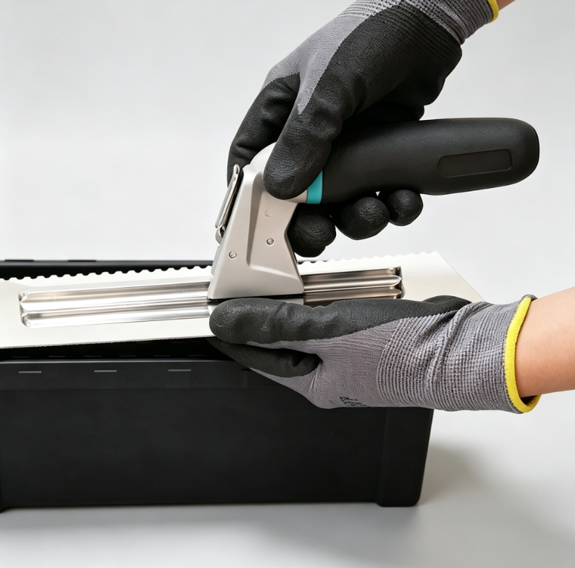 The Ultimate Notched Trowel Set – 6 Interchangeable Blades for Flawless Tile Installation