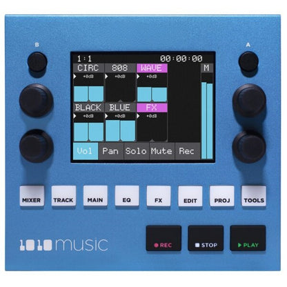 RECORD, MIX & PERFORM — 12 Tracks, 3 Effects, Touchscreen Control, USB Power