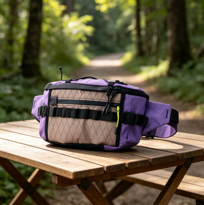 7L Bike Frame Bag – Large Capacity Cycling Storage Pack with Adjustable Strap for Outdoor Rides