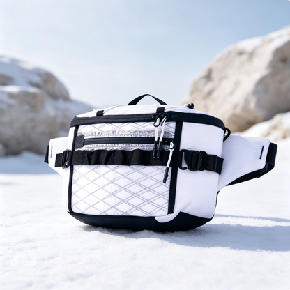 7L Bike Frame Bag – Large Capacity Cycling Storage Pack with Adjustable Strap for Outdoor Rides