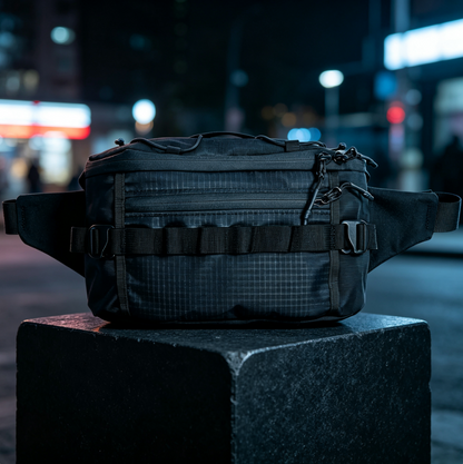 7L Bike Frame Bag – Large Capacity Cycling Storage Pack with Adjustable Strap for Outdoor Rides
