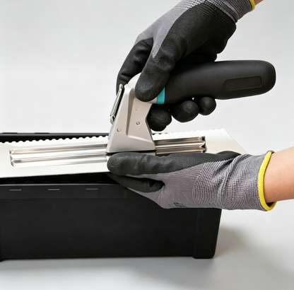 The Ultimate Notched Trowel Set – 6 Interchangeable Blades for Flawless Tile Installation