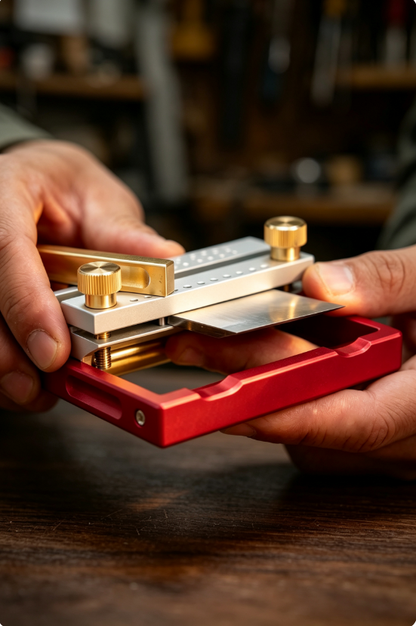 THE UNIVERSAL SHARPENING JIG — Sharpen Any Blade, Any Angle, Every Time