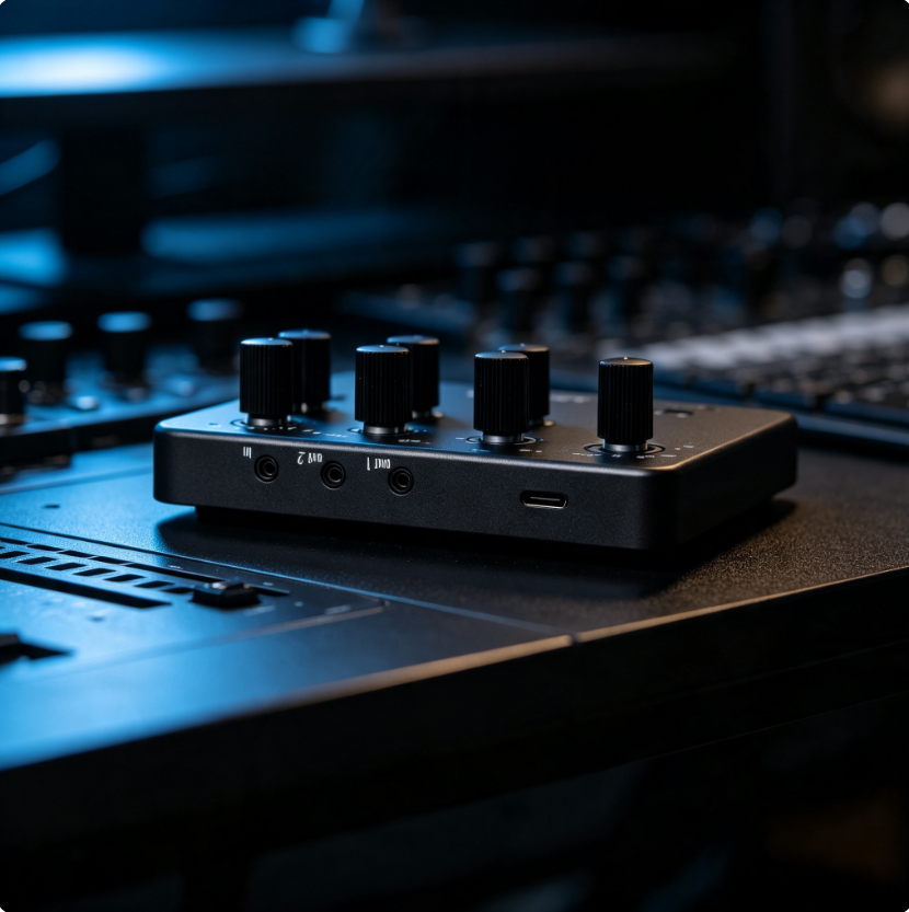 The Fluid-Touch MIDI Commander – 16 Silent Encoders, Infinite Expression 🌀