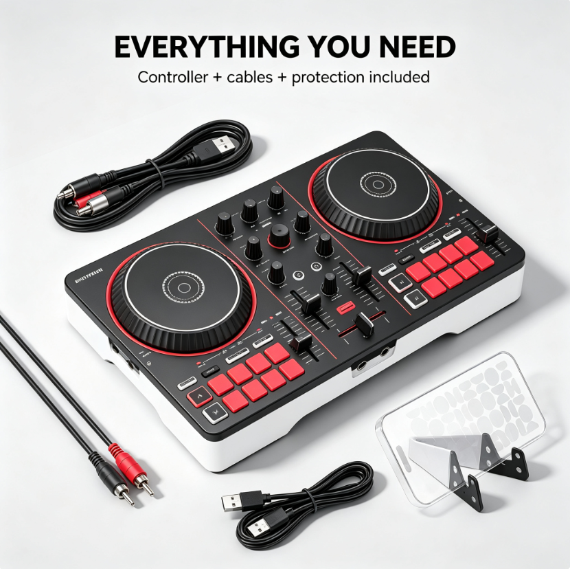 🎛️ The Ultimate 2-Deck DJ Controller