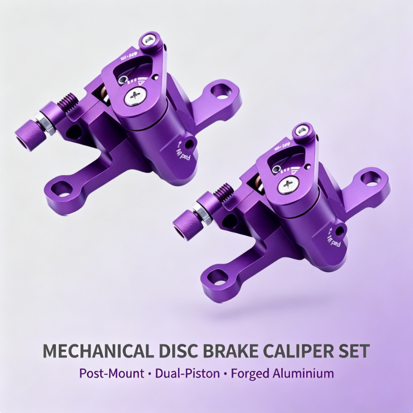 The Ultimate Mechanical Disc Brake Caliper Set – Post-Mount Perfection